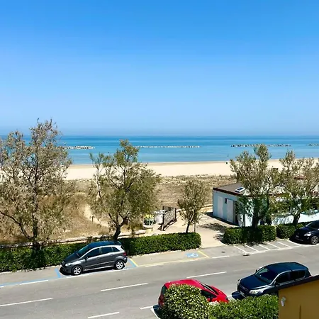 Se074 - Senigallia, Trilocale Con Balcone Fronte Mare Apartament Senigallia