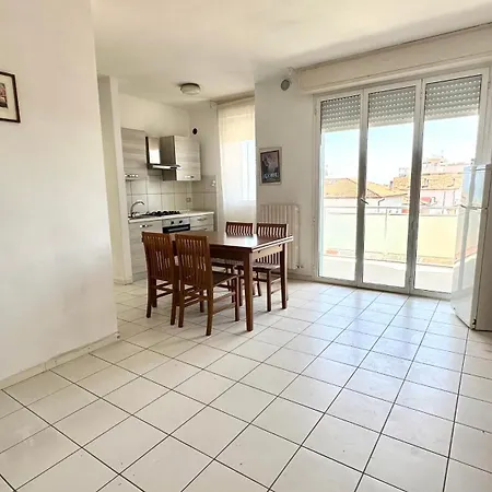 Se074 - Senigallia, Trilocale Con Balcone Fronte Mare 公寓 *